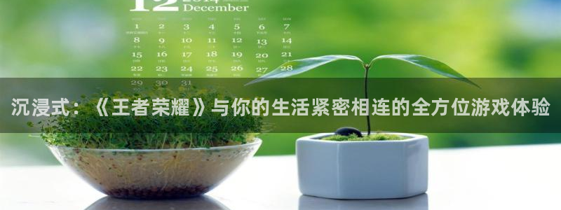 欧博娱乐开户测速：沉浸式：《王者荣耀》与你的生活紧密相连的全
