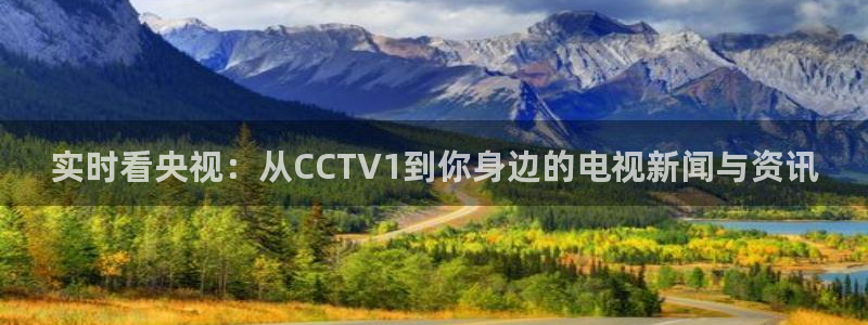 51视频在线直播nba：实时看央视：从CCTV1到你身边的电视新闻与资讯